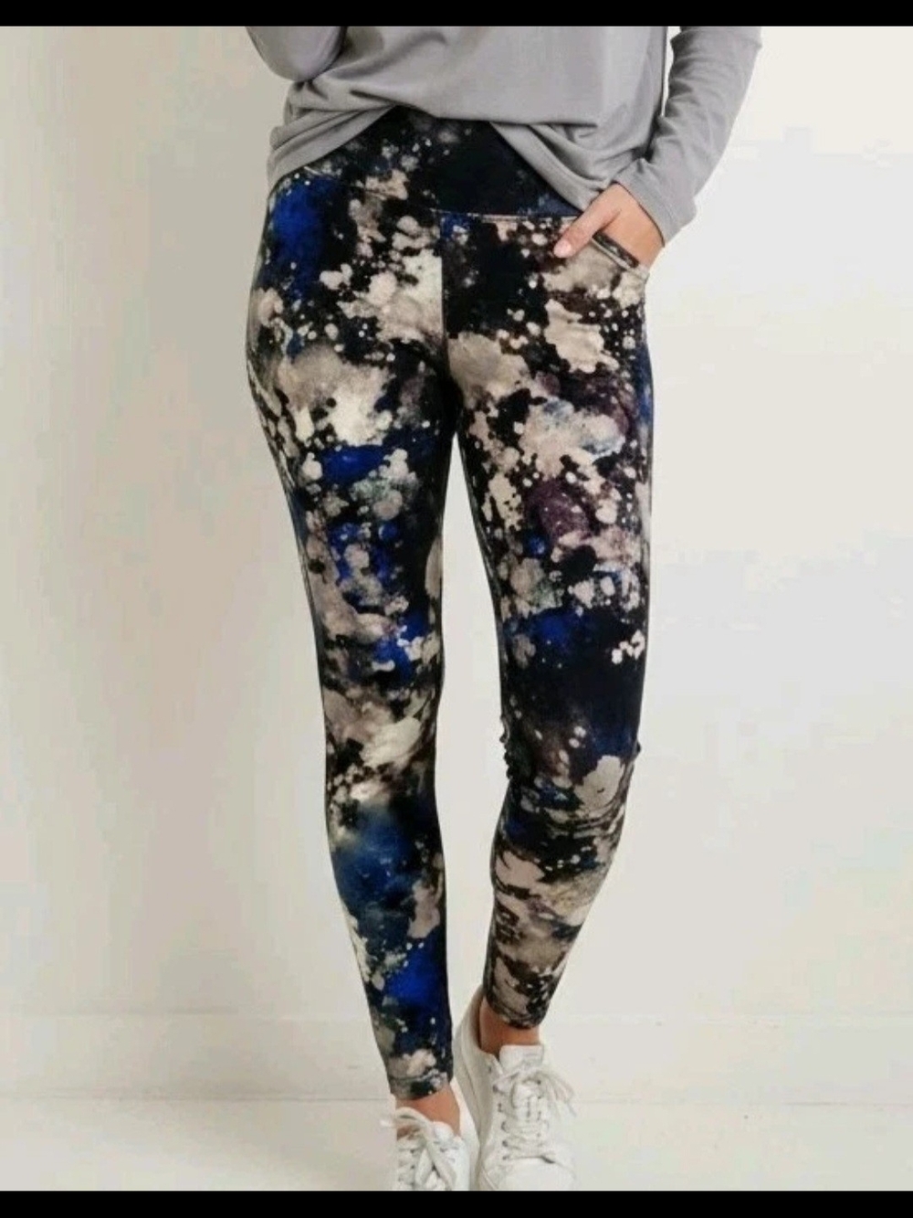 Bryn Walker Leggings Women's Size XS  Galassia Multicolored Pullon Stretch   50